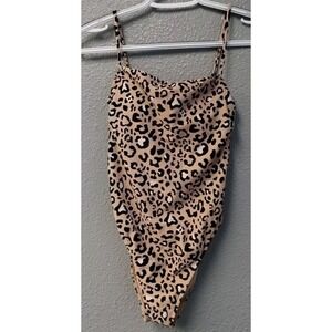 Hollister Co. Women's Size S Animal Print Leopard Swimsuit-one-piece
